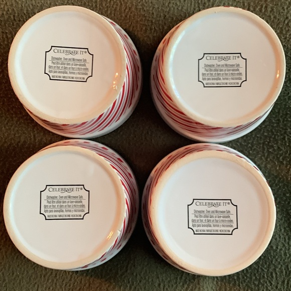 NWOT Celebrate It Christmas ramekins. Set of 4 Approx 2 1/4” high and 4” across - Picture 3 of 6